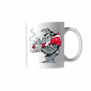Voebalcartoon Mokken